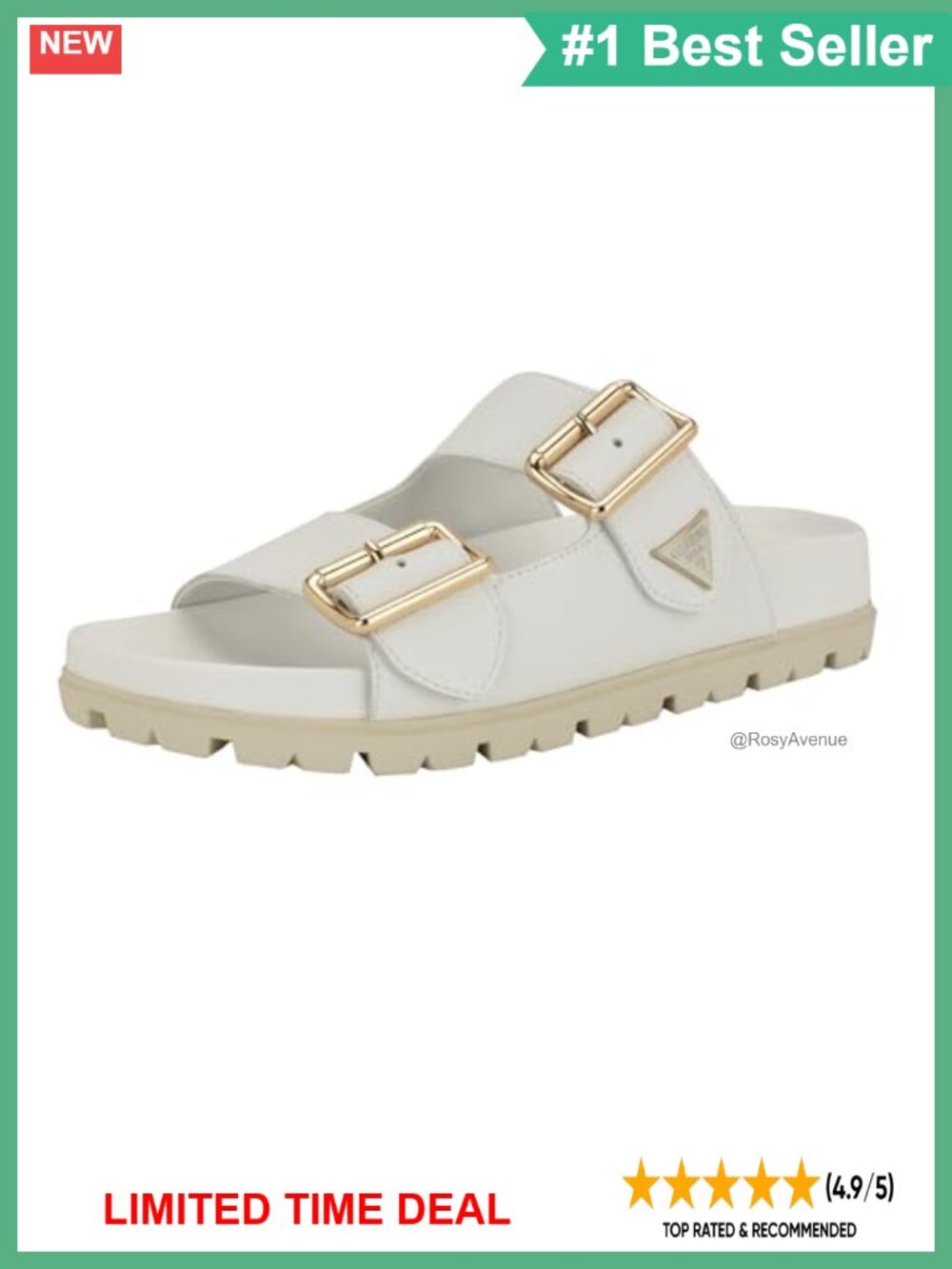 Suede Heeled Sandals with Buckle Detail, Open Toe Slip-On